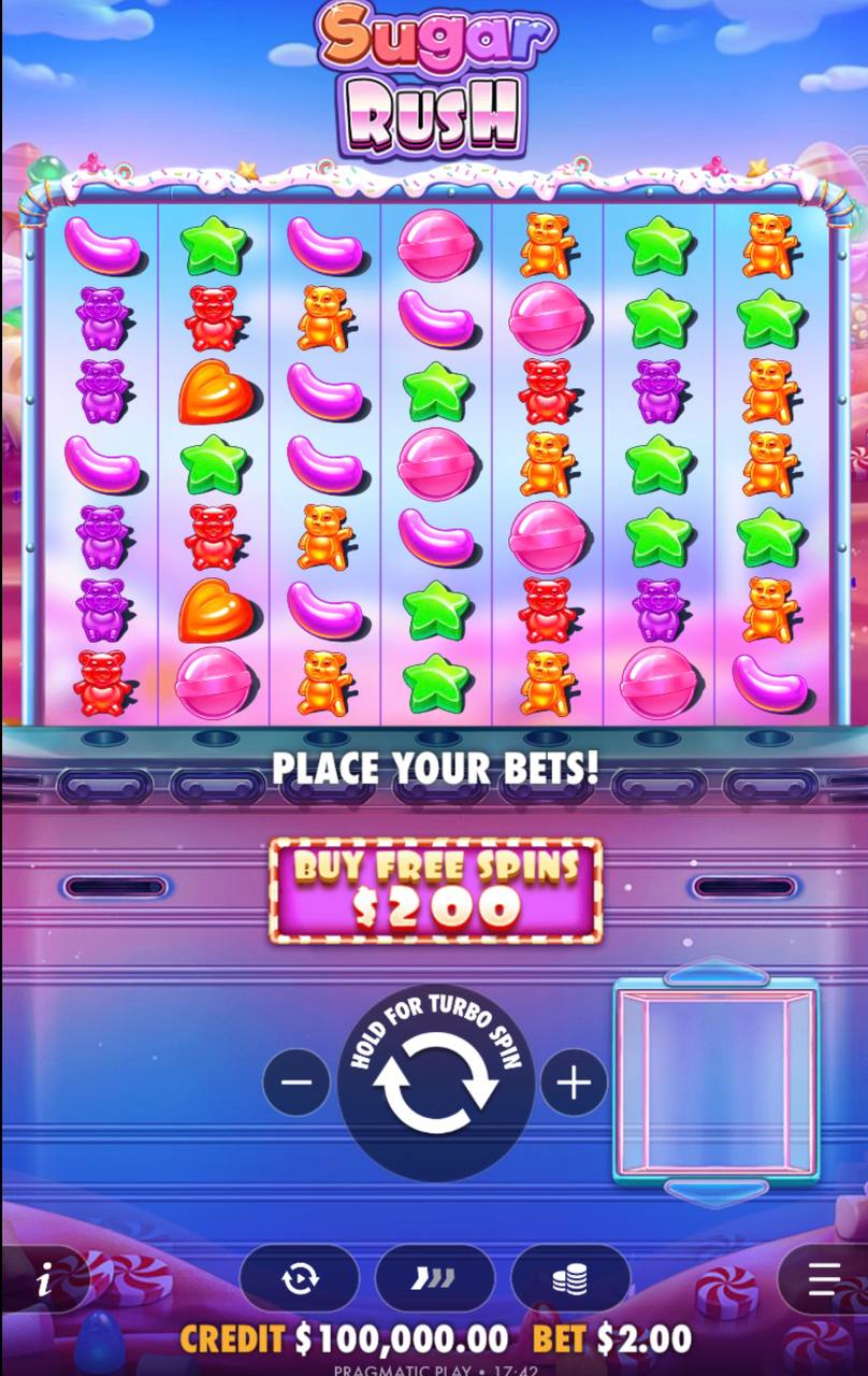 Sugar Rush en smartphone - experiencia móvil completa con controles táctiles optimizados